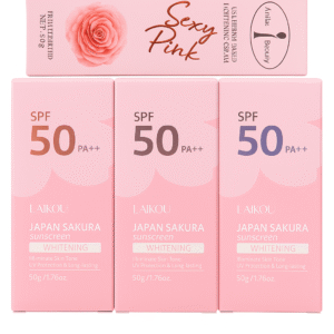 HOT Combo Offer Japan sakura sunscreen- ৩ পিচ